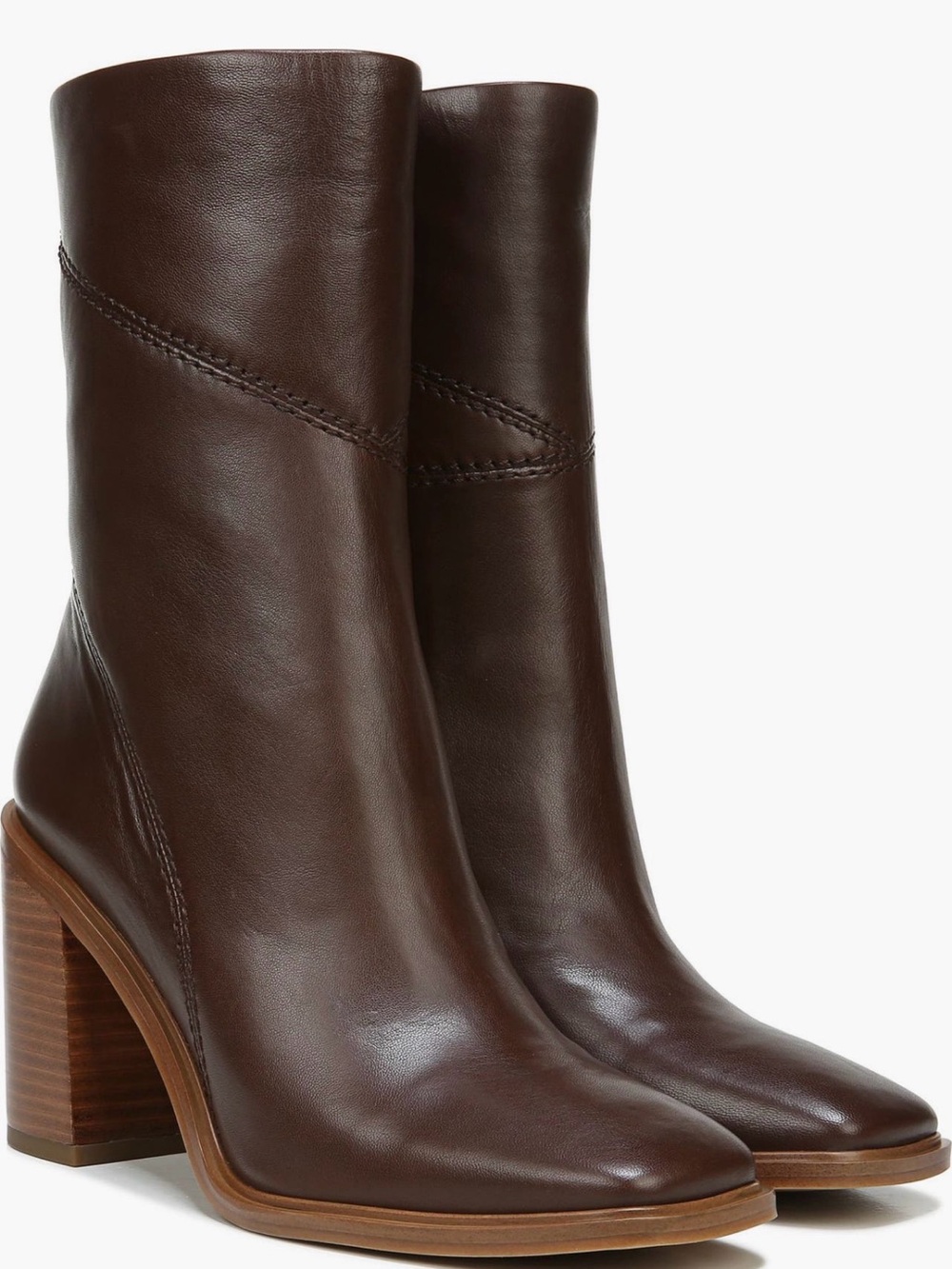 Franco Sarto Stevie Mid-Calf Boots - Size 8.5